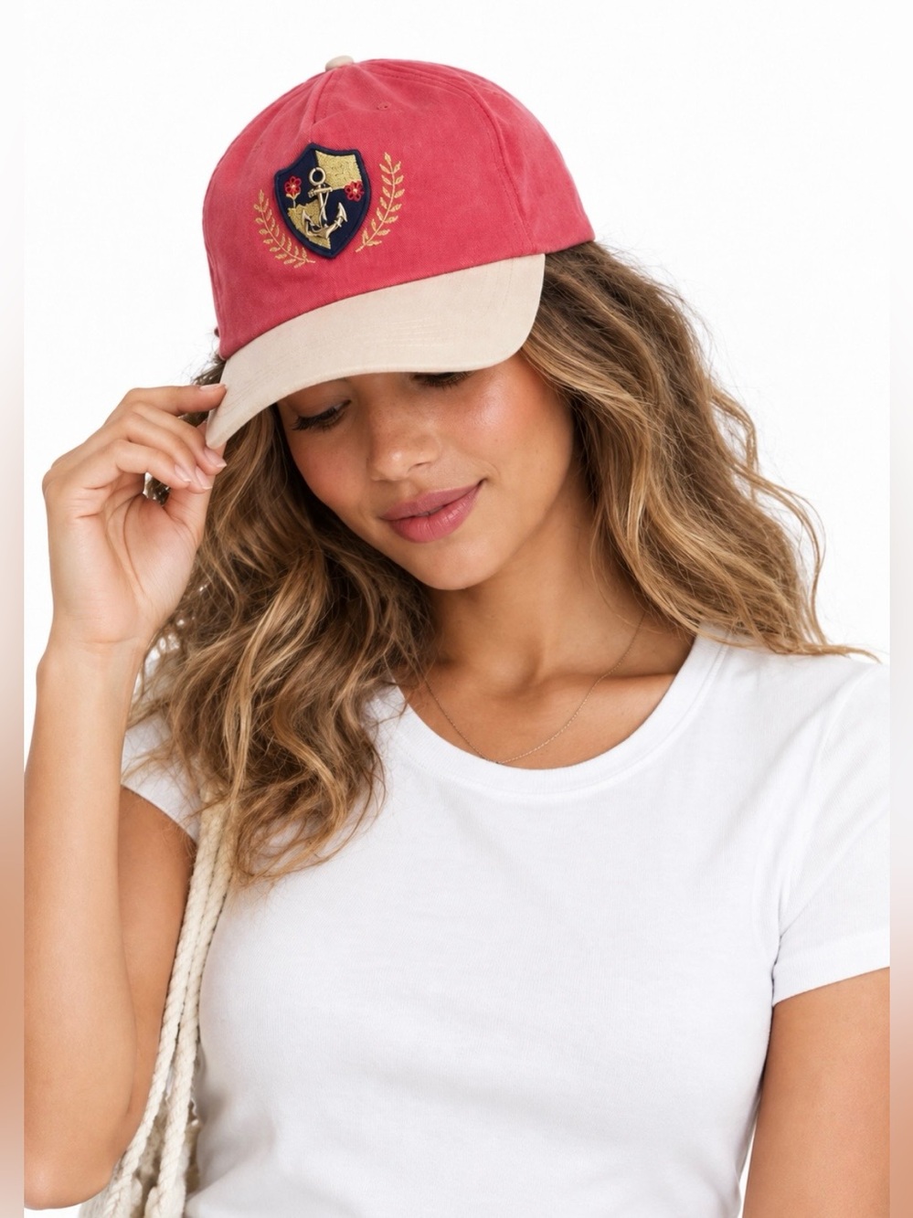 NWT Free People Anchor Charmed Baseball Hat